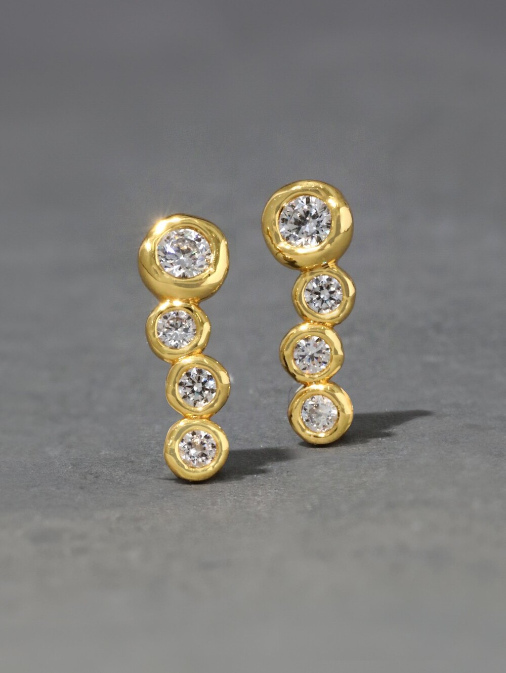 Alexis Bittar Asterales Gold Bar Earring